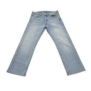 Levi’s Men’s Vintage Light Wash Blue Jeans 31x27 Button Fly 2010s Denim